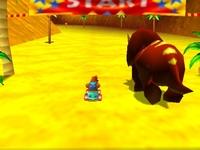 une photo d'Ã©cran de Diddy Kong Racing sur Nintendo 64